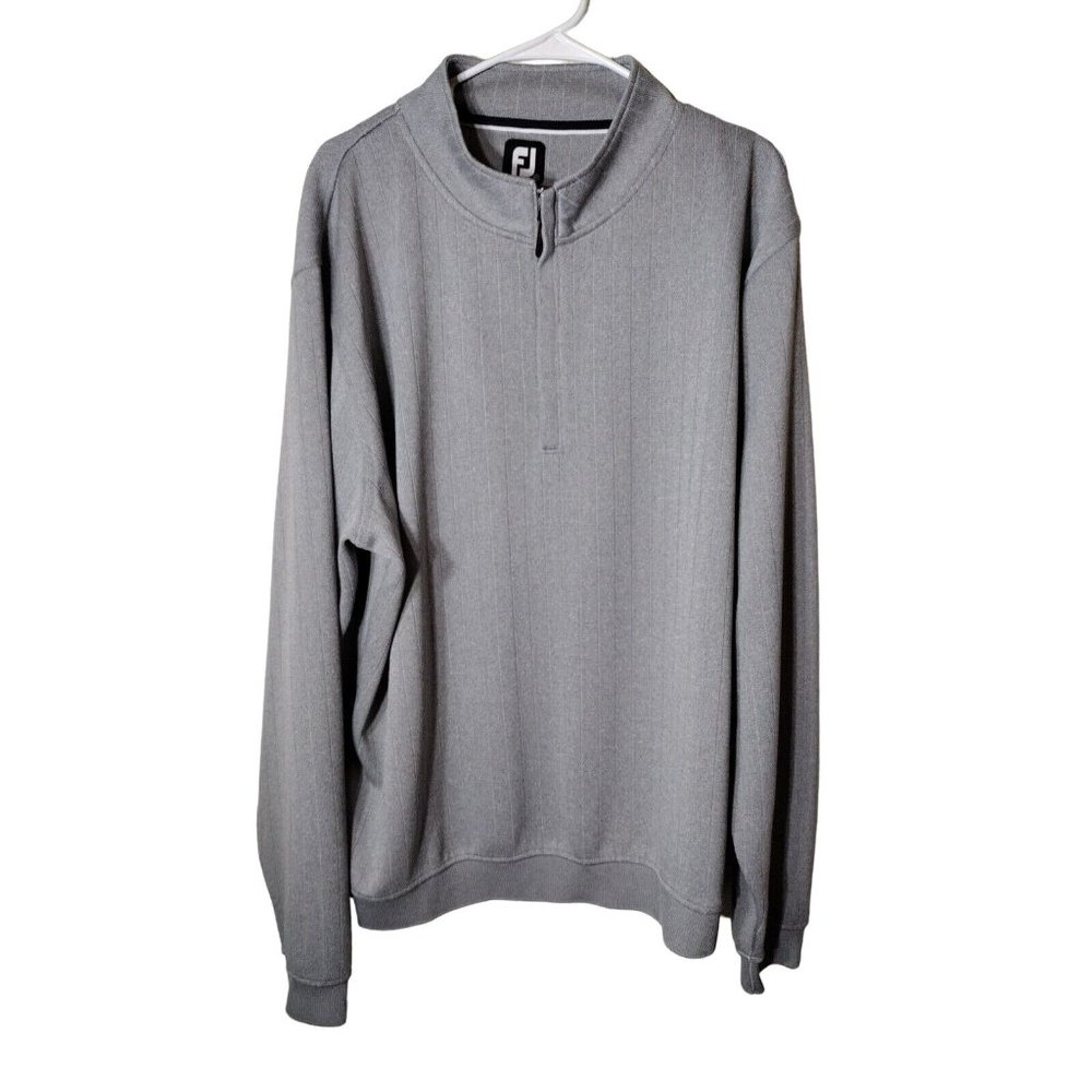 Foot Joy Sweater Mens 2xl Quarter Zip Long Sleeve